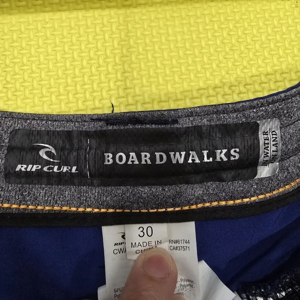 Rip Curl Boardwalks Global Entry Mirage Shorts Men's 30 Blue Hybrid Walkshorts‎